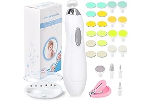 Baby Nail Filer and Electric Nail Trimmer Kit for Safe Infant Care