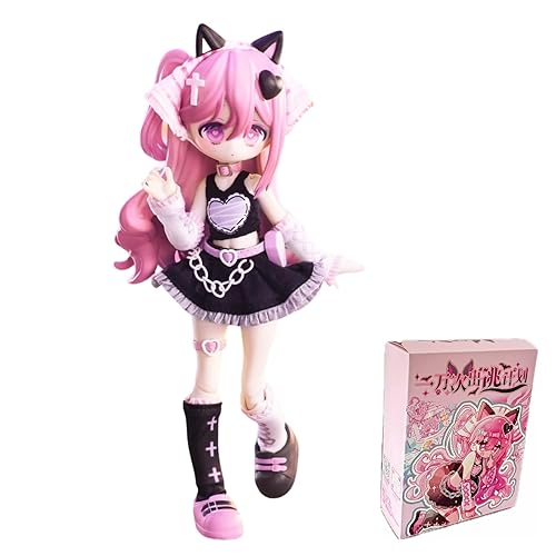 CALEMBOU BJD Blind Box, Kawaii Ten Thousand Escape Plans Series Ball Jointed Doll, Surprise Toys Collectable Action Figure Posable Dress Up Doll for Gifts