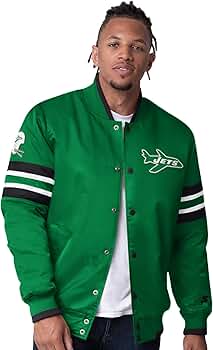 Amazon.com: STARTER Men's Green New York Jets Vintage Logo Scout I