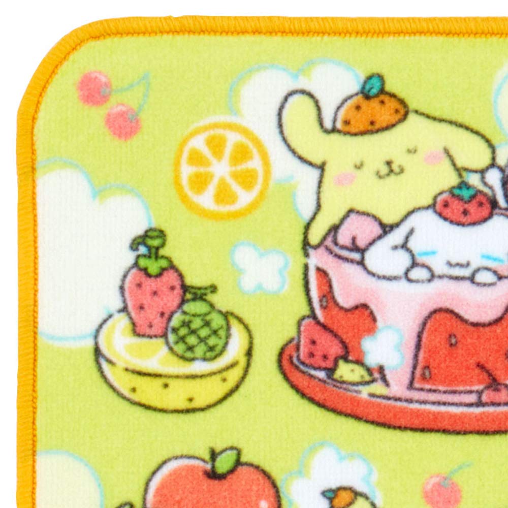 サンリオ ハローキティ プチタオル フルーツ柄 野いちご ぶどう りんご