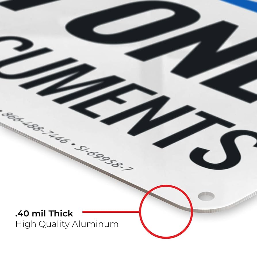 LFYT×GRINDLODGE MELT SIGN TRASH Amazon.com: SmartSign 