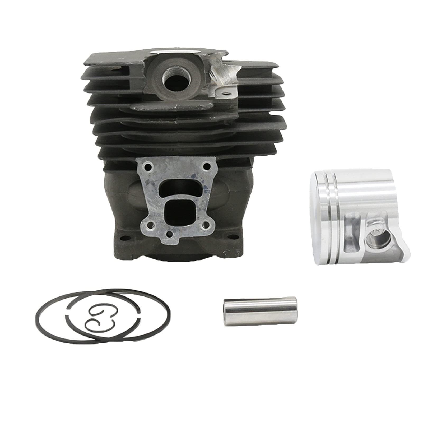 Pezzi di ricambio for motosega a benzina con pistone cilindro da 47 mm, for STIHL, MS362 MS362C MS 362 1140 020 1200 Gruppo cilindro della motosega
