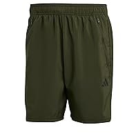 adidas Uomo Train Essentials Woven Training Shorts, Night Cargo/Black