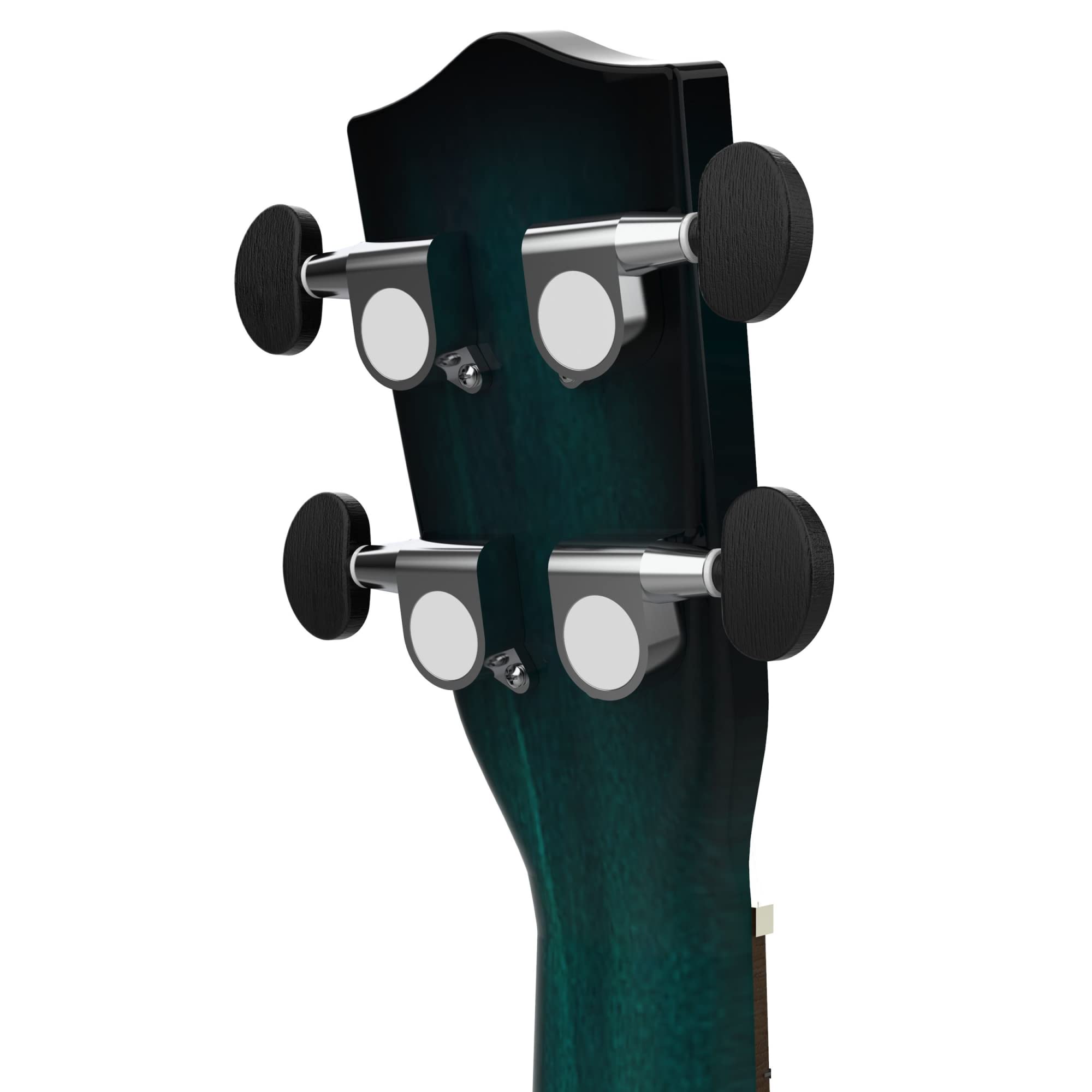 MONKEY LOOP Jungle Pack Blue Ukelele Soprano (Ukelele, Funda, Afinador, Púa y Gamuza Limpiadora)