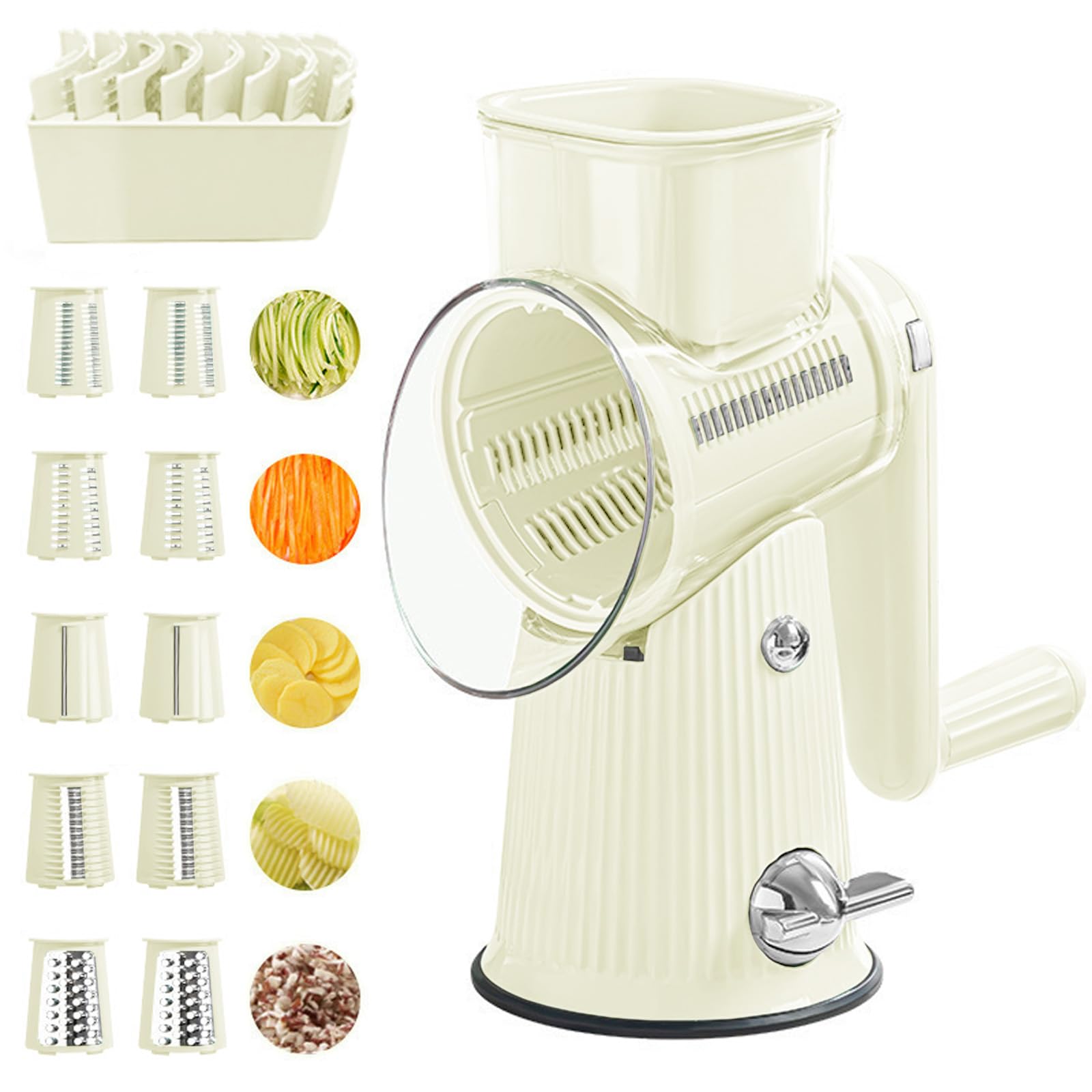 Cheese Grater Rotary Shredder