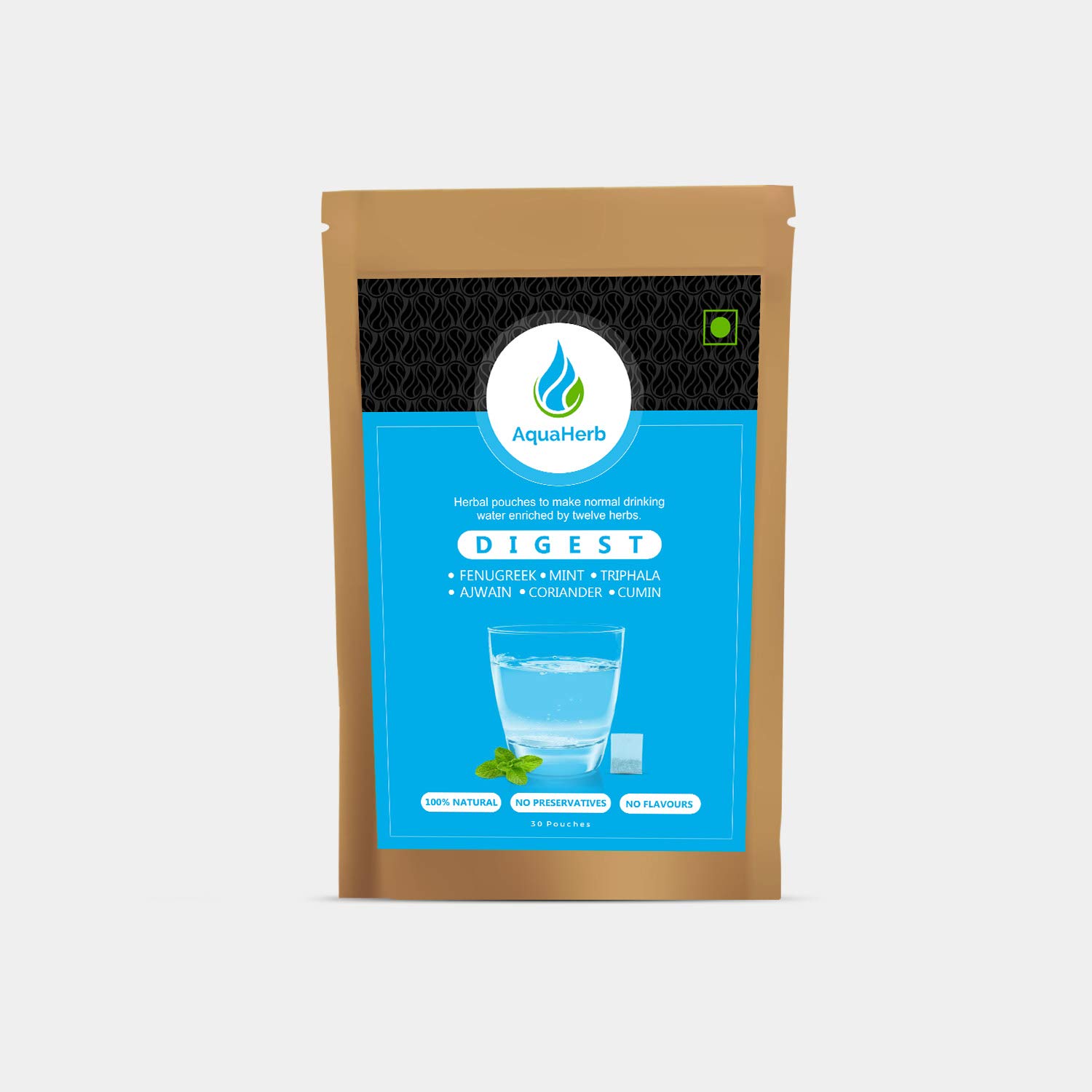 Aquaherb Wellness Tea Healthy Drink for Digestion, Detoxification & with Blend of 12 Herbs/Spices (B09G6XFF9C) Amazon Price History, Amazon Price Tracker