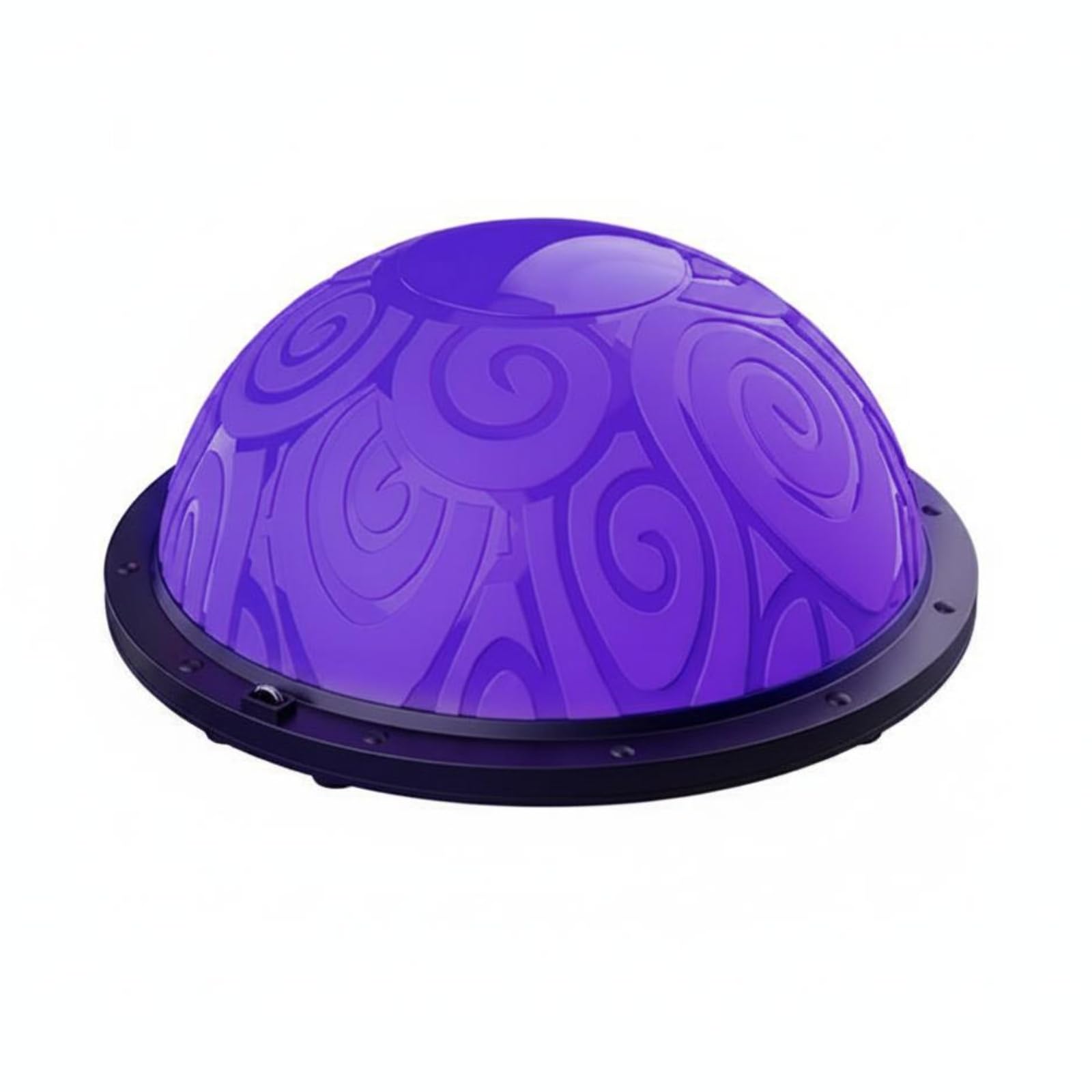 Balance Training Ball Palla di Equilibrio Emisferica Mezzo Cupola per Allenamento Core Stabilità Controllo Movimenti, Viola, Viola, Nuvola Propizia Professionale
