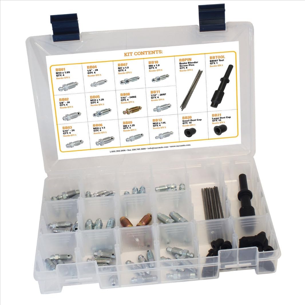 S.U.R. and R Auto Parts Brake Bleeder Removal Kit