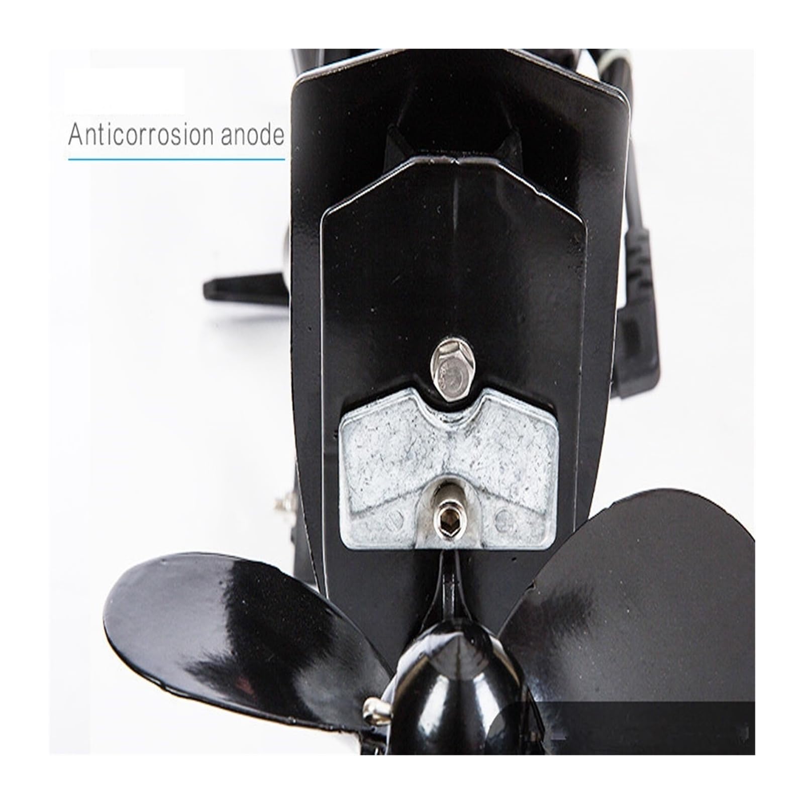 Motore fuoribordo, Motore fuoribordo elettrico brushless da 5,0 cavalli, con motore pesca 48 V e 1000 W di potenza(Long Shaft)