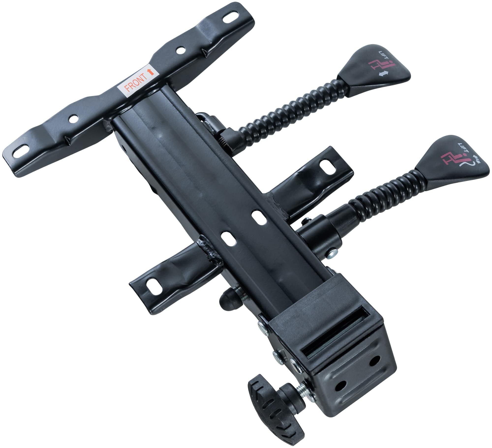 CLP Mécanisme De Contrôle D'inclinaison A 2 leviers pour Fauteuil De Bureau 1 I Pièce De Rechange pour Sièges De Travail, Couleur:Noir