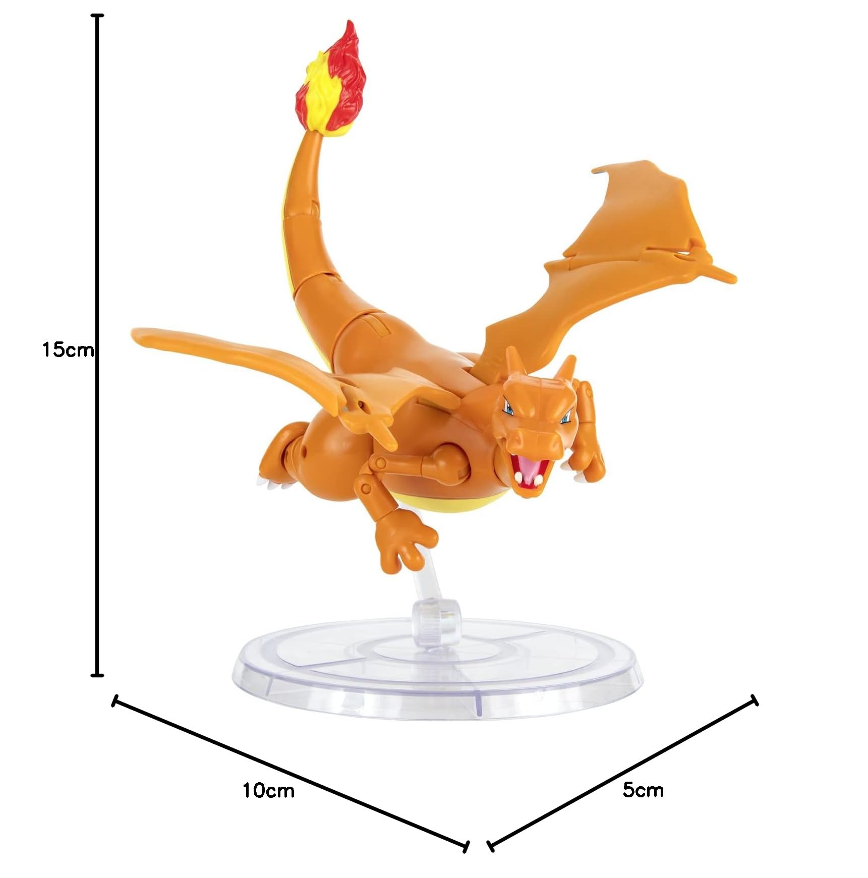 Bandai - Pokémon - Figura coleccionista Charizard 12cm - JW2408 (Modelo Aleatorio)