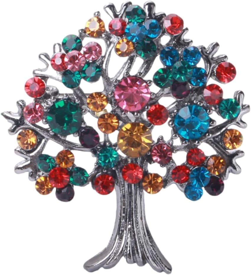 Avalaya Broche De Cristal Austriaco Para Novia/boda/baile De