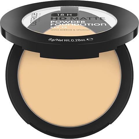 Catrice 18H HD Matte Powder Foundation 015N