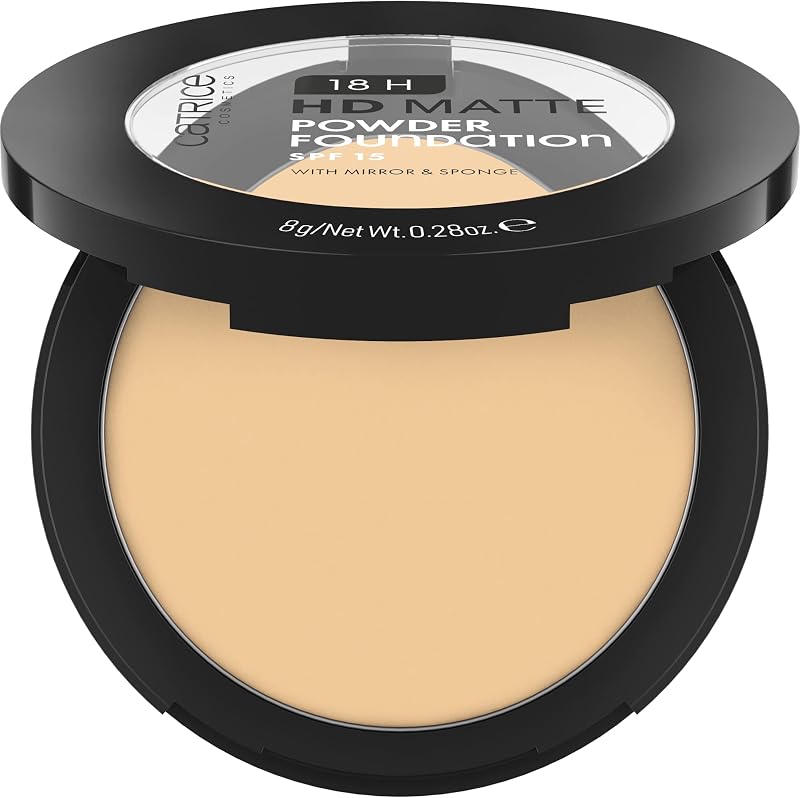 Catrice 18H HD Matte Powder Foundation 015N