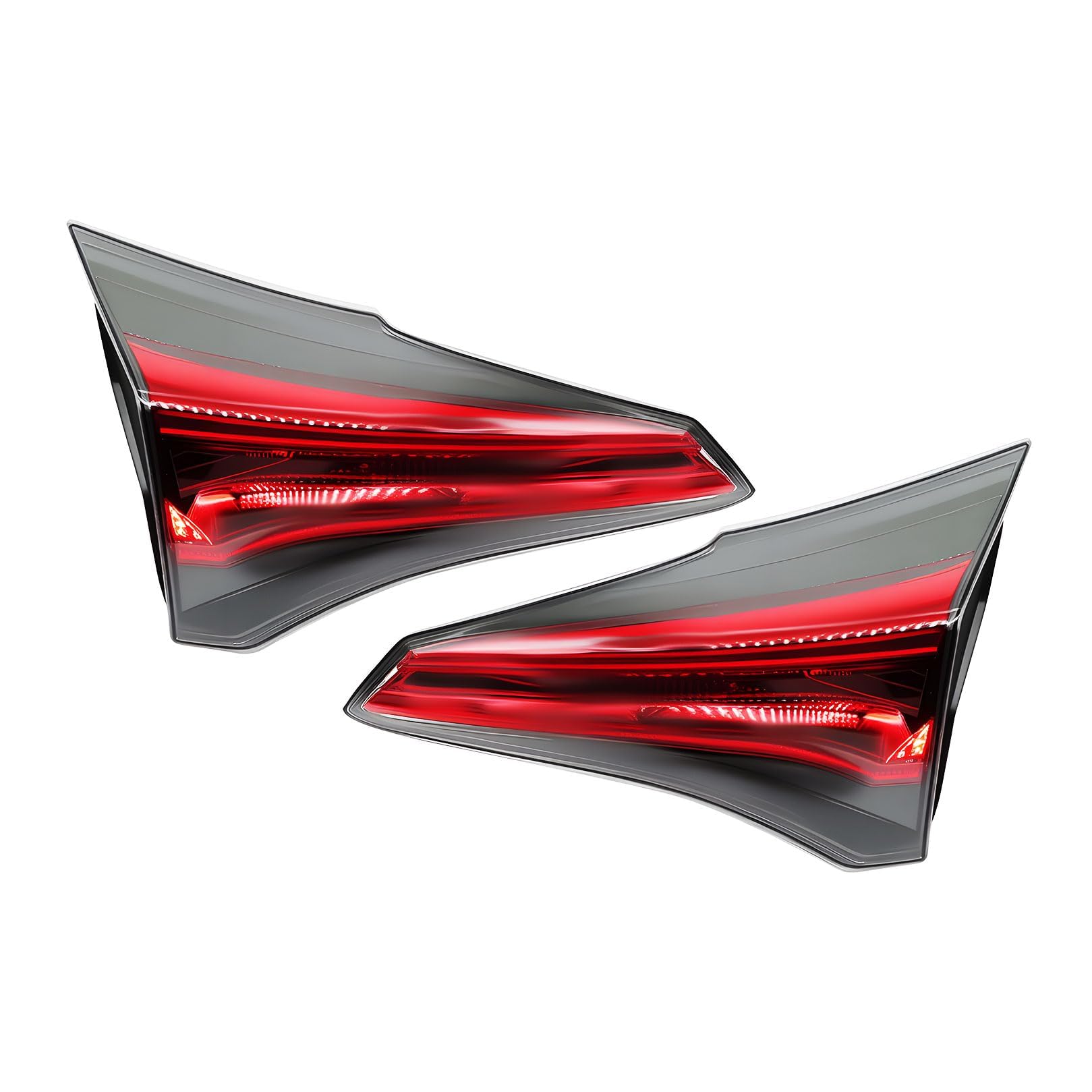 Jecoupoon Pair Inner Tail Light Assembly Compatible with 2016 2017 2018 Taillight Rear Brake Lamp Driver & Passenger Side 815900R030 815800R030