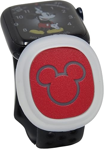 Luke3DP - Adaptador de reloj compatible con la nueva Disney MagicBand + Disney Magic Band Plus 2022