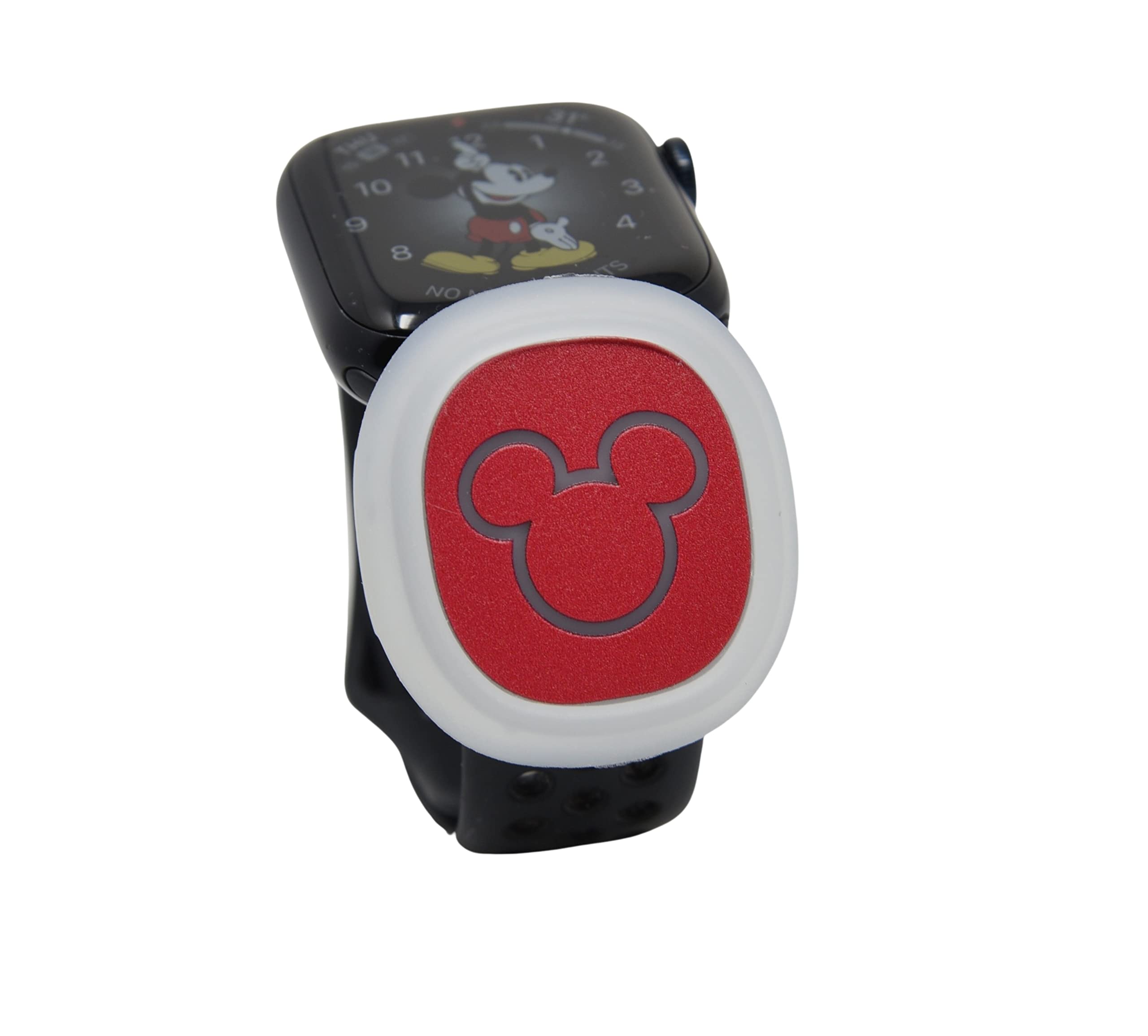 luke3dp Watch Adapter Compatible with New 2022 Disney MagicBand+ (Glow-in-Dark)