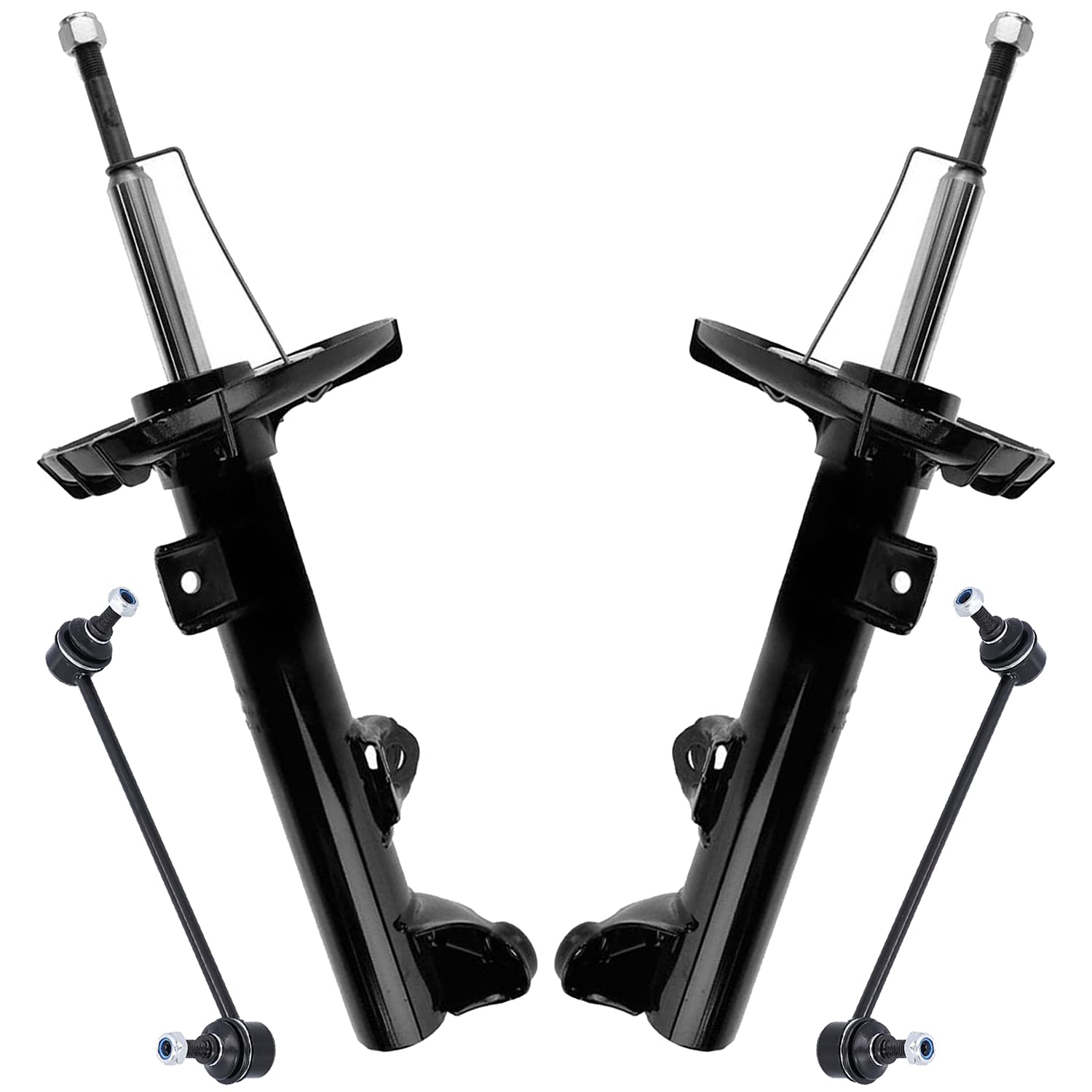 Detroit Axle - 4pc Front Suspension Kit for Mercedes-Benz C230 C240 C280