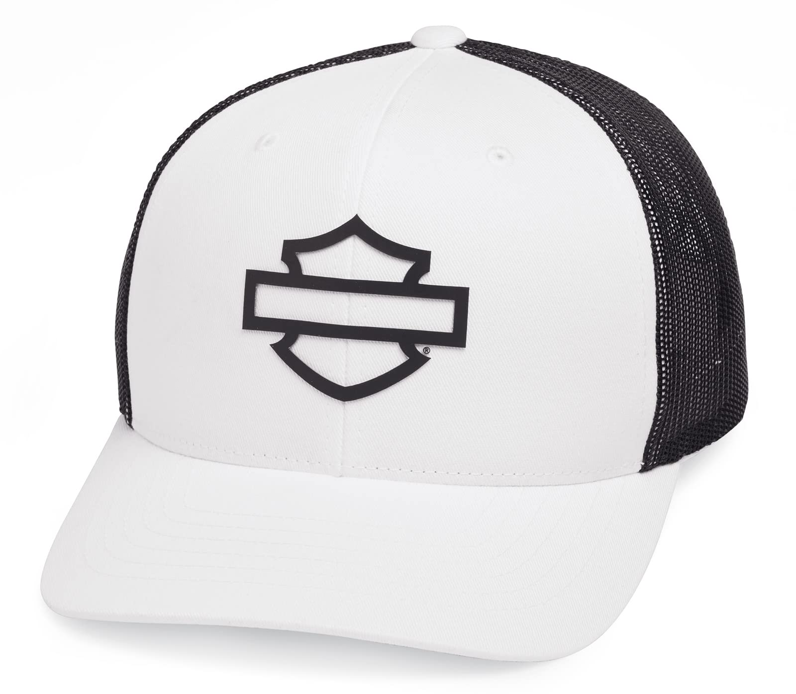 HARLEY-DAVIDSON Men's Baseball Cap Biker B&S Trucker Cap Headwear  Motorcycle Baseball Cap Cap Adjustable Snapback