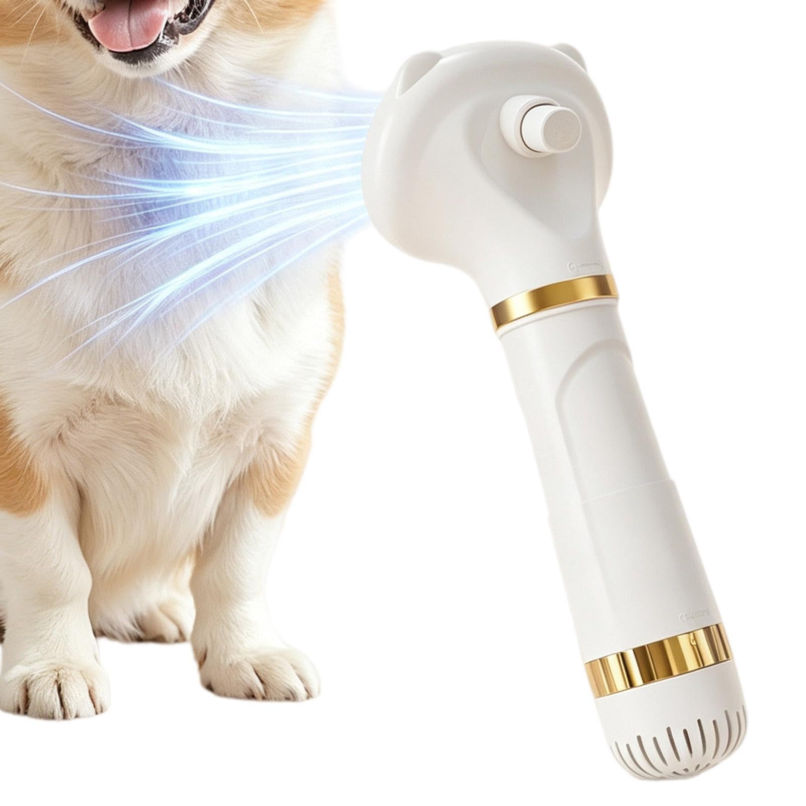 Spazzola Asciugacapelli Per Animali Strumento Multifunzione Per | Asciugacapelli per Gatti con Spazzola Slicker a Temperatura Regolabile Casa Appartamento Viaggio Routine