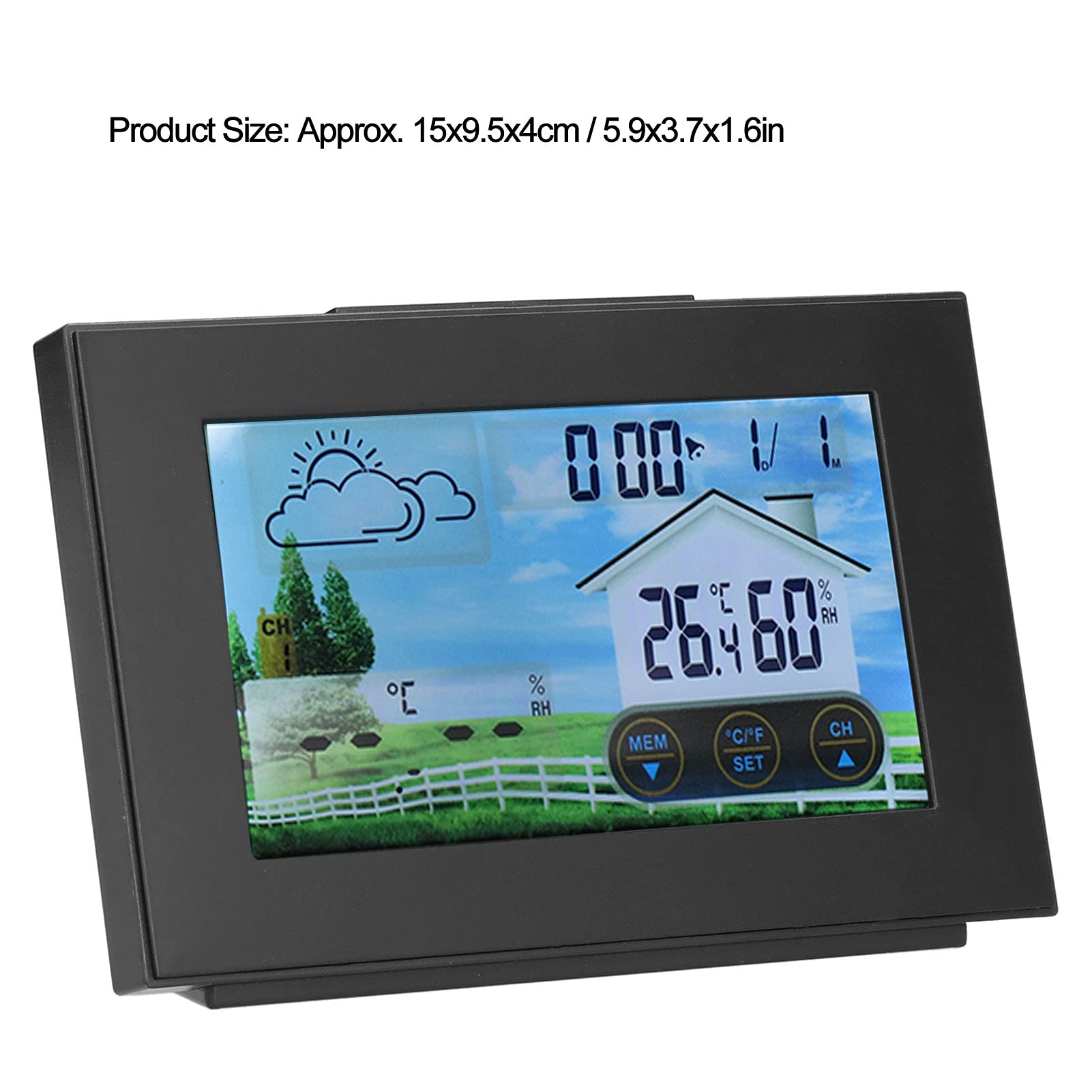 Buy Alarm Clock, Temperature Humidity Test Snooze Function Weather 
