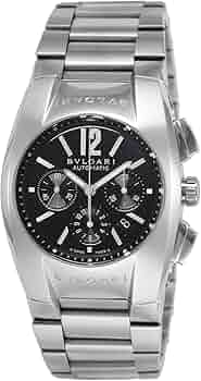 Amazon.co.jp: [ブルガリ] 腕時計 Watch エルゴン ブラック文字