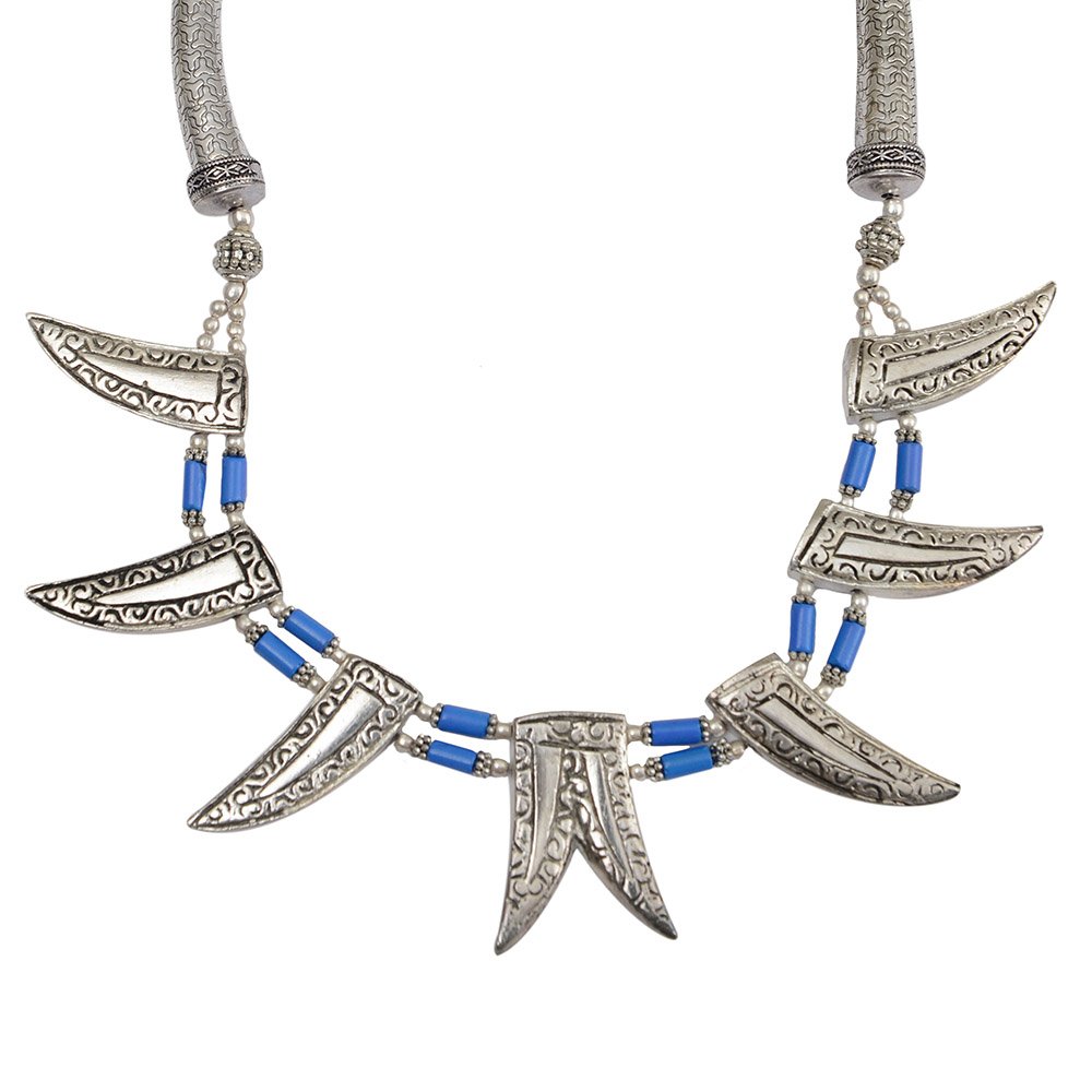 Tribal Necklace Set with Earrings