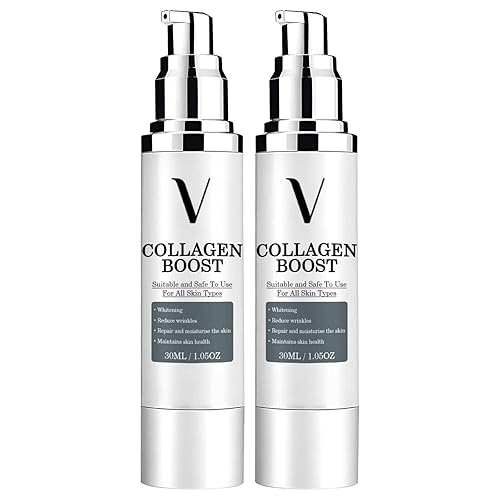 Voletas Collagen Boost - Suero antienvejecimiento corrector de manchas oscuras Voletas y suero de colágeno antienvejecimiento vitamina C para