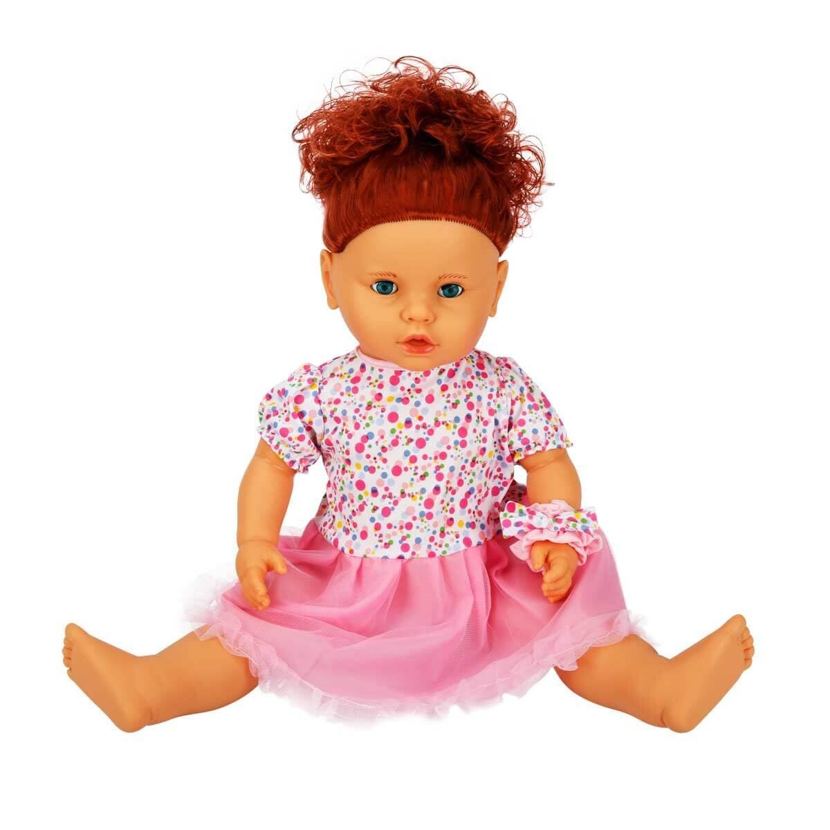 Sunman Sun-Sabc-Lil-Bebek Lila Saçli Sesli 60Cm.4A.Poşetli