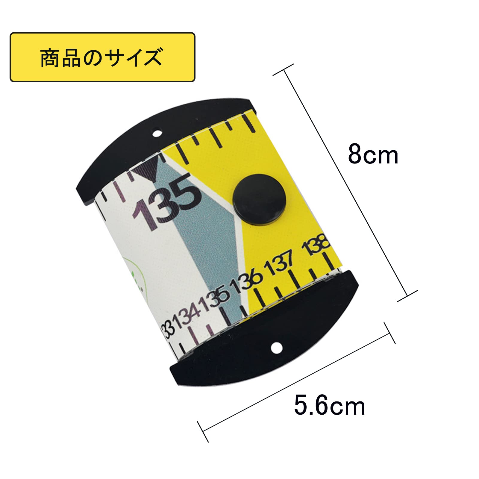 Amazon | D.B.J フィッシングメジャー 135cm フィッシュルーラー 魚