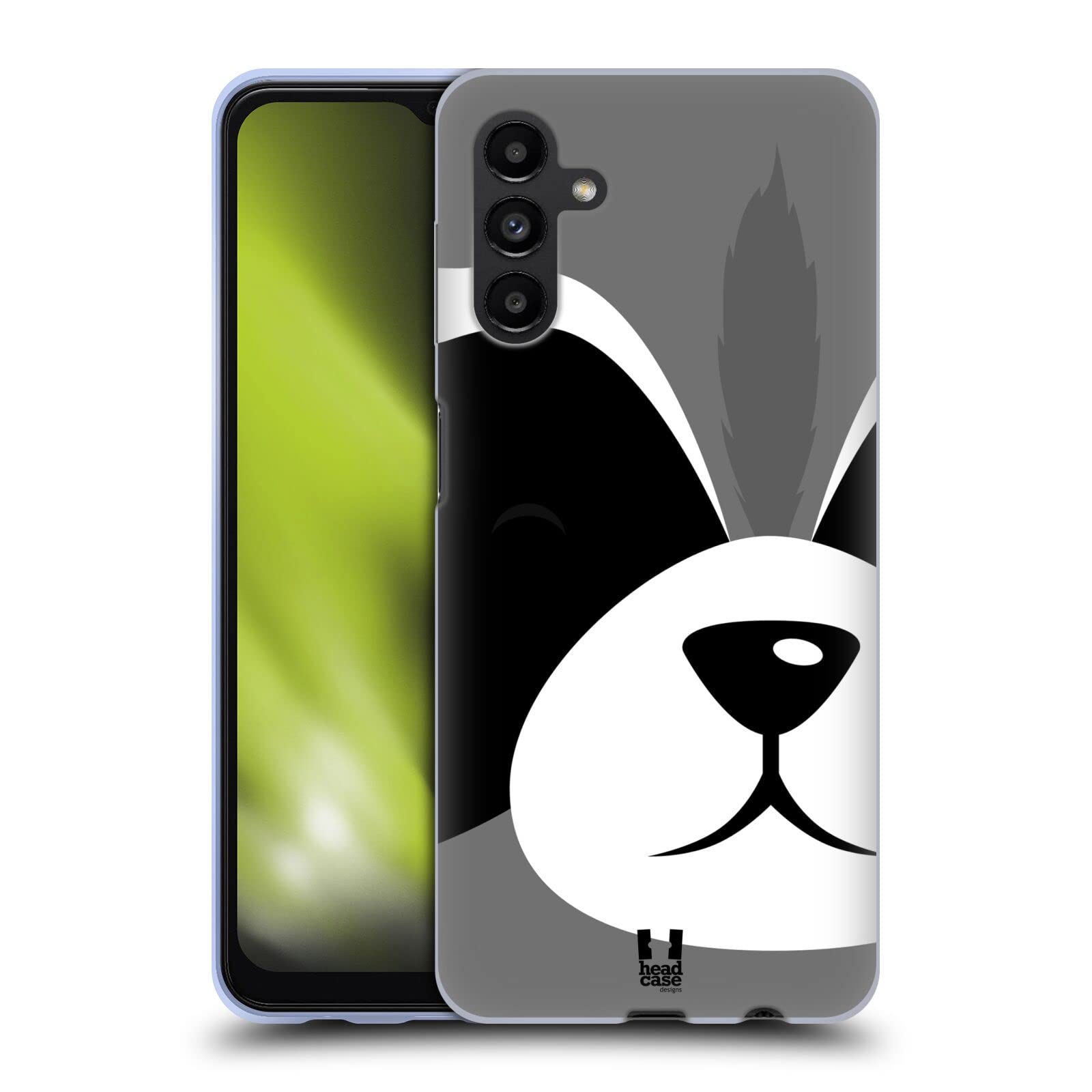 Head Case Designs Raccoon Full Face Animal Portraits Soft Gel Case Compatible with Samsung Galaxy A13 5G (2021)