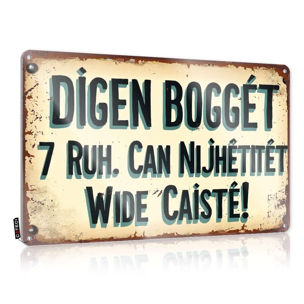 Sujd Colour Dig In, Budget 7 Rupees. Can You Afford It? Retro Painting - Decor Rules Hanging Wall Decor(30X40cm)