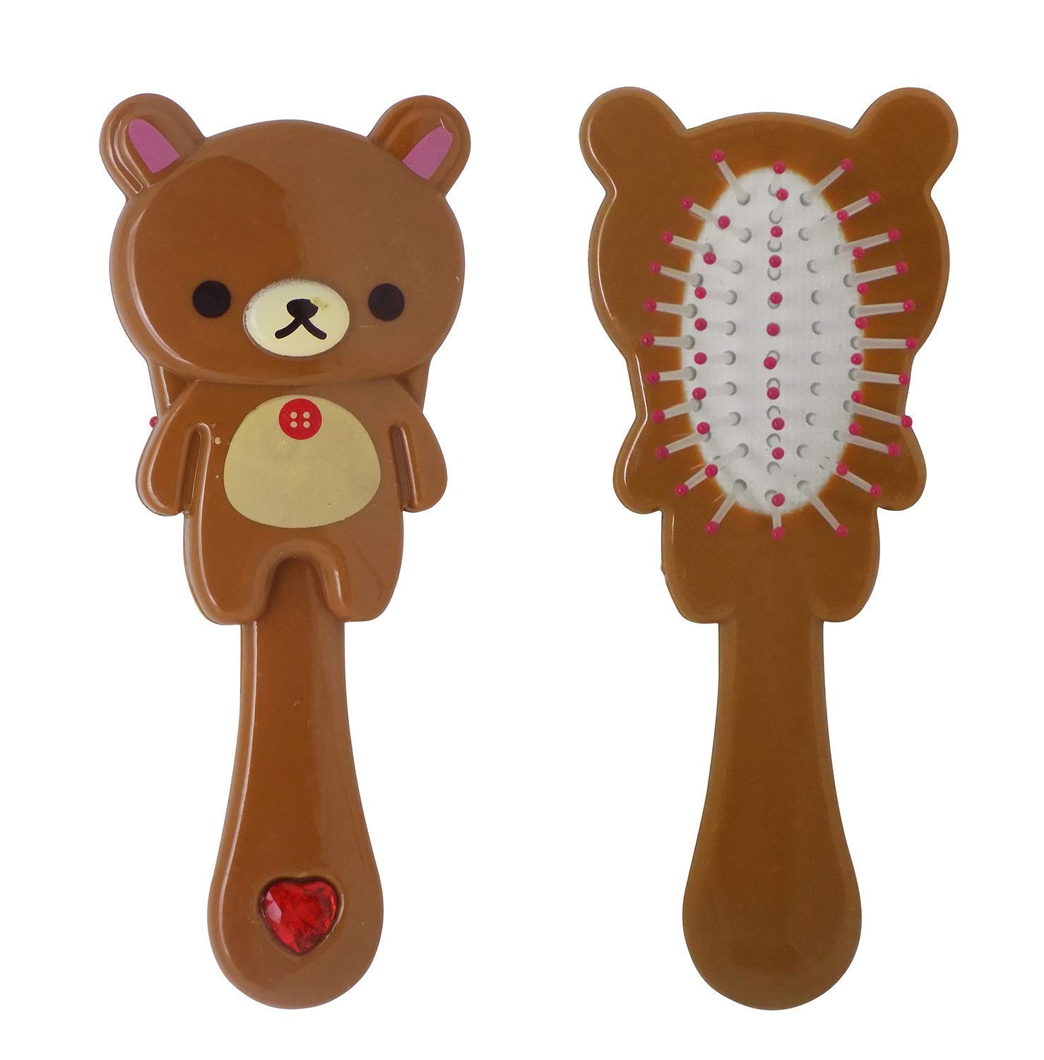 Boxo Cartoon Hair Brush for Kids Soft Bristle Hair Comb for Babies Pack Of 1 (Model 7)