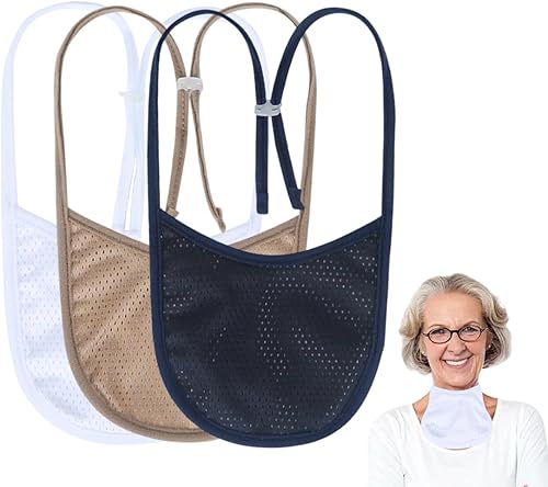 Funda para estoma de cuello para traqueotomía con correa ajustable, cubierta de laringectomía transpirable, protector de tráquea para el cuidado de