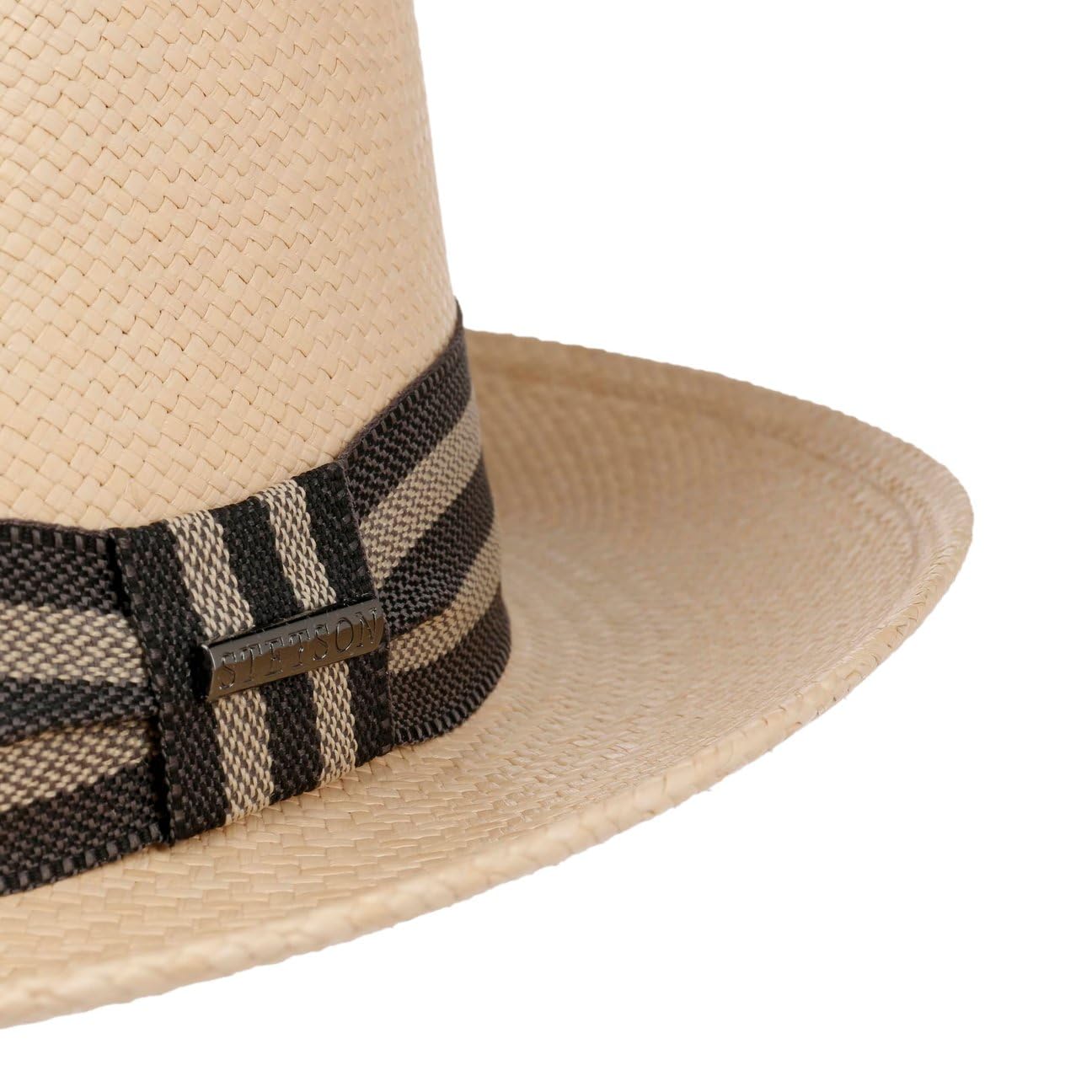 Stetson Sanvito Sombrero Fedora Panama Paja Proteccion UV 40 Unisex Primavera Verano