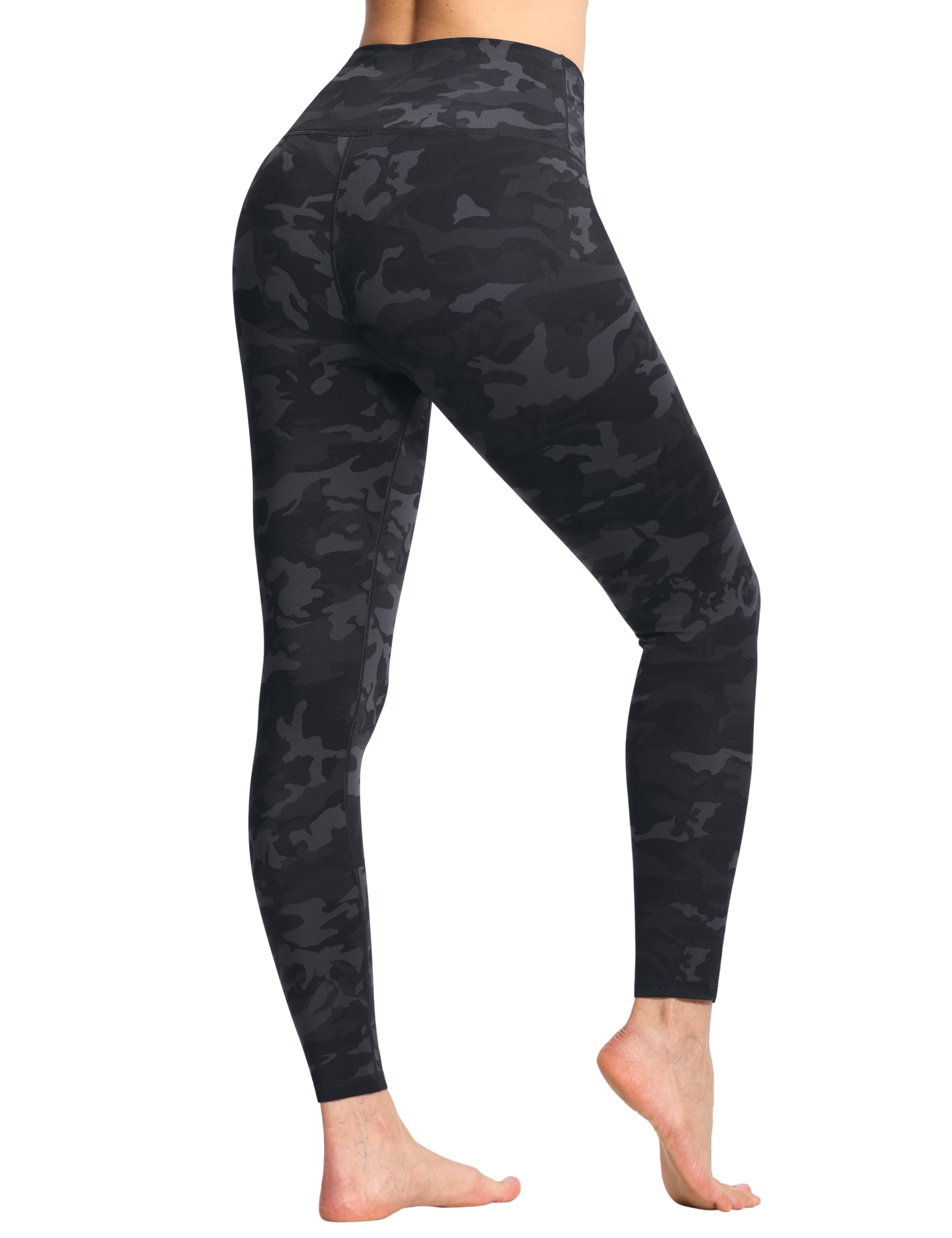 THE GYM PEOPLE Leggings de entrenamiento de cintura alta para mujer, suaves, control de abdomen, a prueba de sentadillas, pantalones de yoga y correr