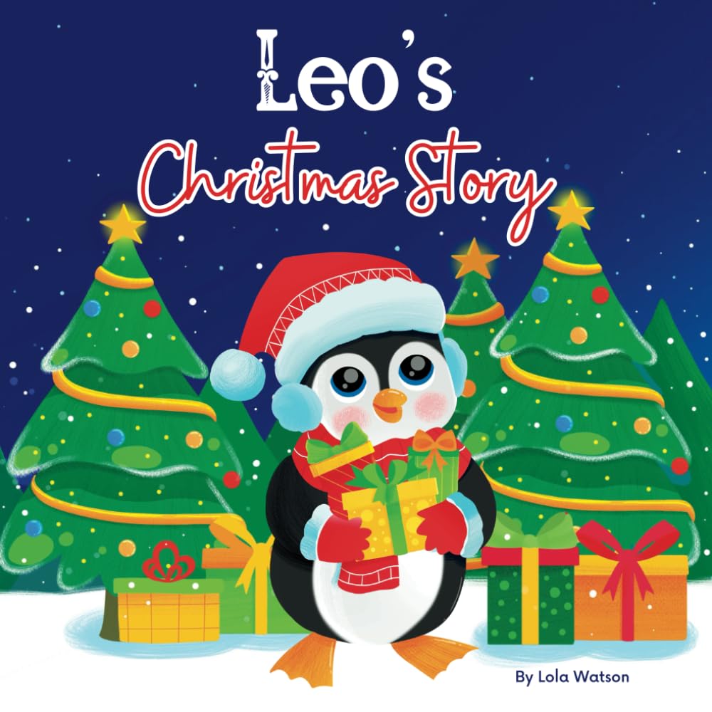 Leo's Christmas Story: A Christmas Personalized Gift Book & Bedtime Rhyming Story Just For Leo
