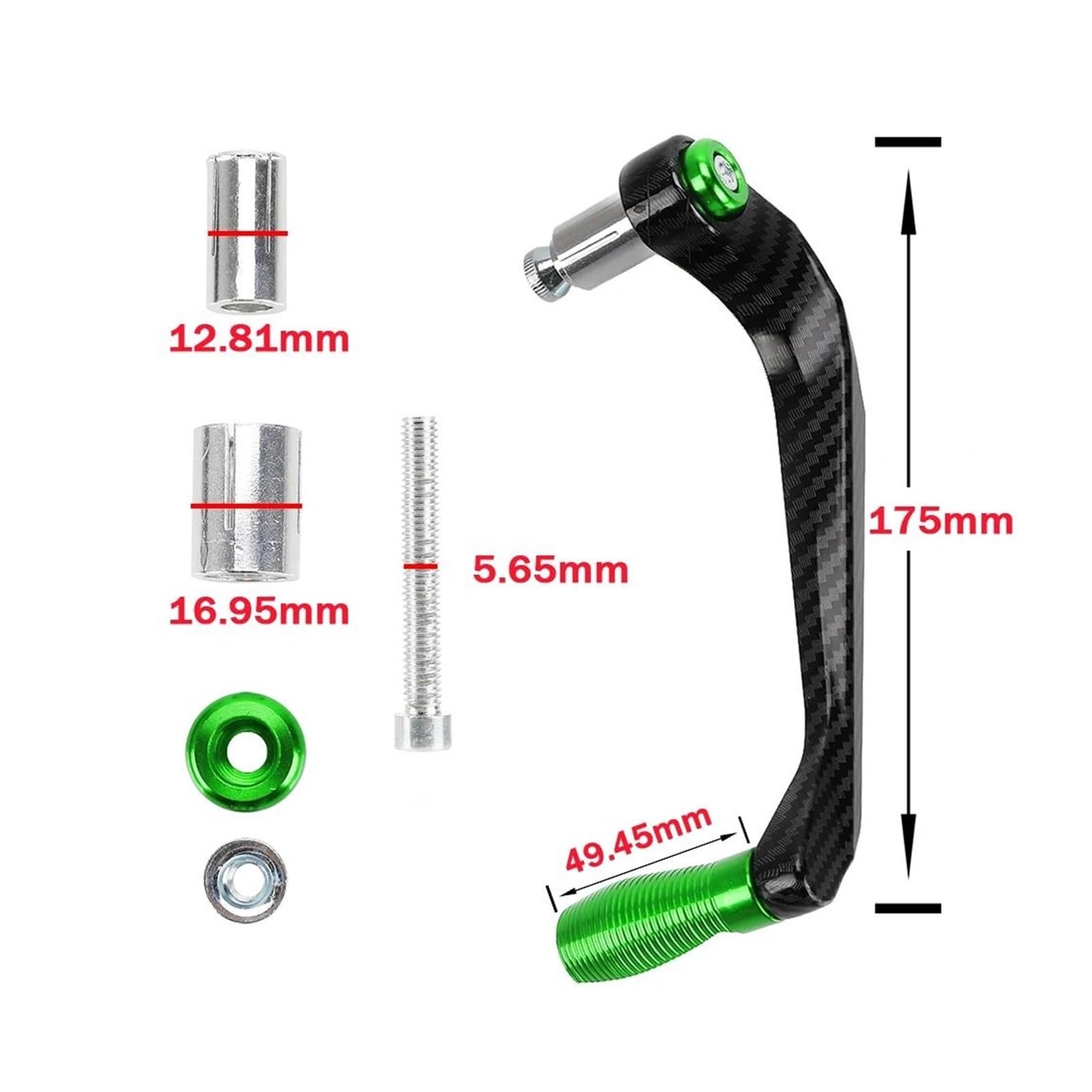 バトン hand to hand LEDISHUN Motorcycle Accessories Shifter Pedal Toe Pegs Left