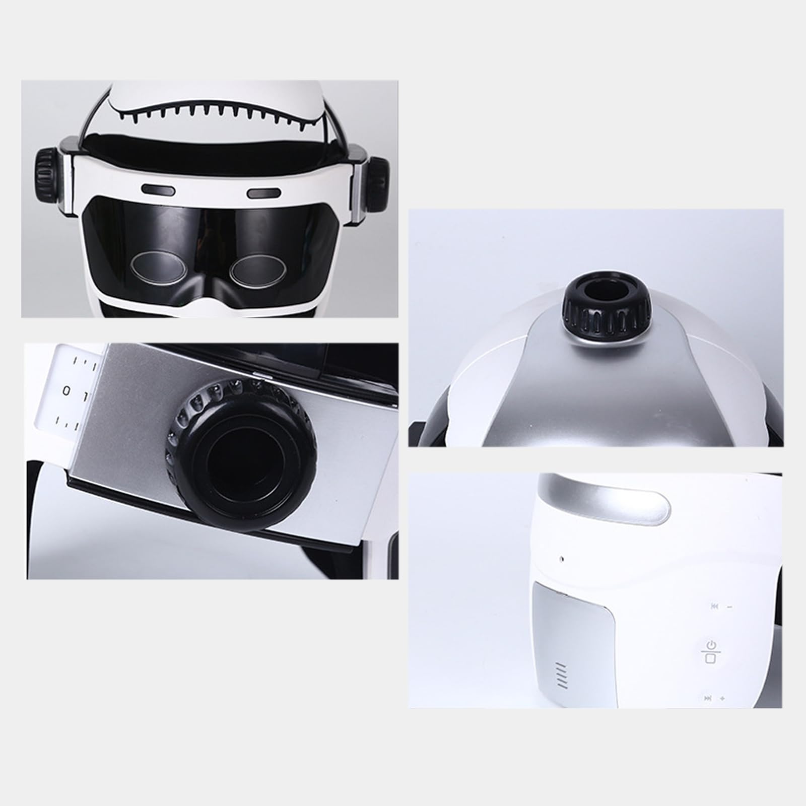 Masseur électrique du cuir chevelu, InnovTec masseur de tête, appareil de massage multifonctionnel, casque de massage cérébral à domicile