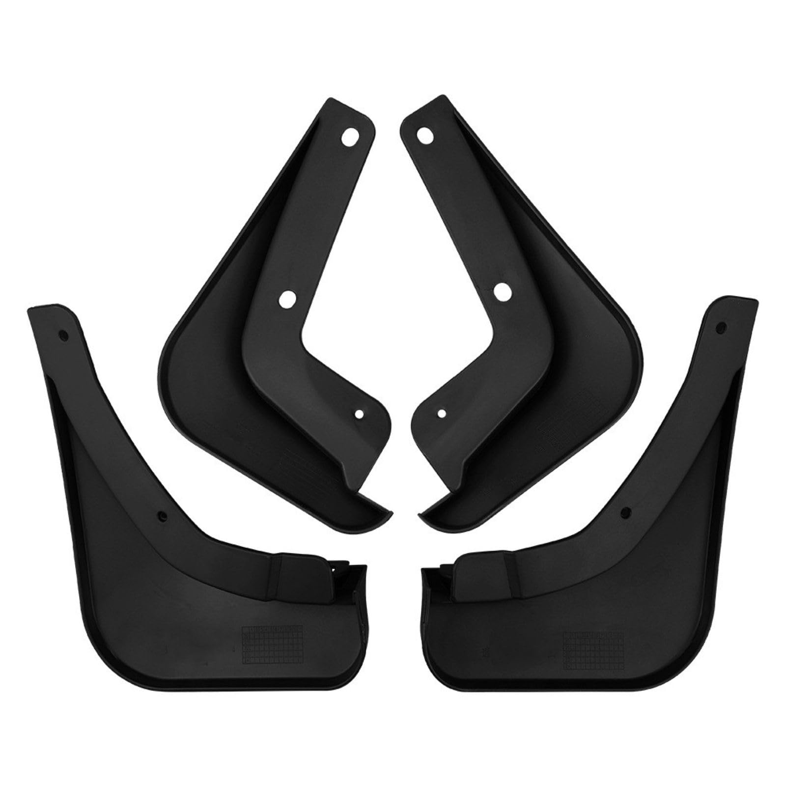 CDQSB 4 Pcs Car Mud Flaps for Hong Qi H5 2018-2022, Front Rear Fenders Splashproof Splash Guards Mudflaps Protects Accessories