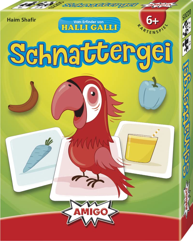 AMIGO 02205 Schnattergei Card Game, Colourful
