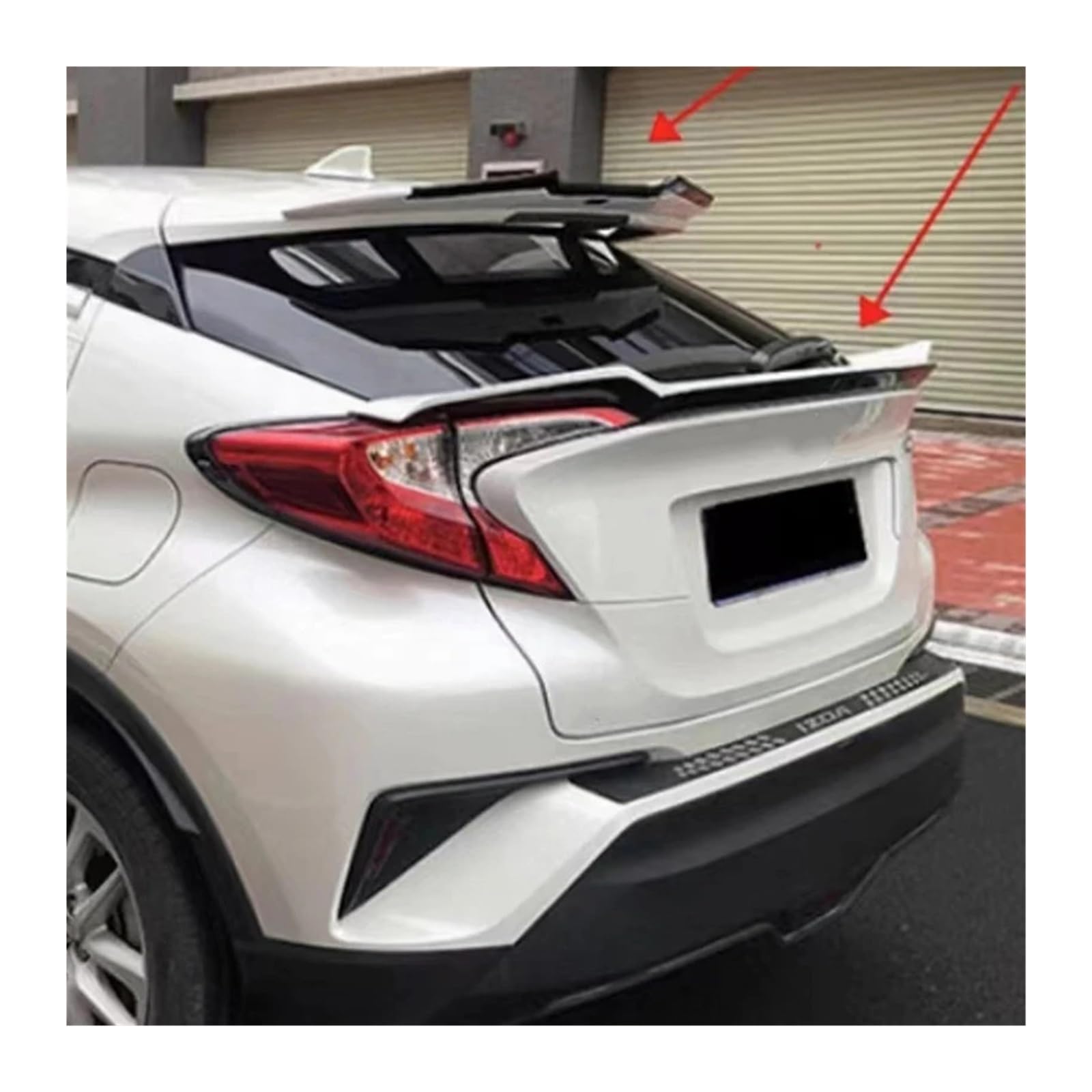 Compatible For TOYOTA CHR C-HR Spoiler 2015-2022 Car Roof Compatible For TOYOTA CHR C-HR Spoiler 2015-2022 Car Roof