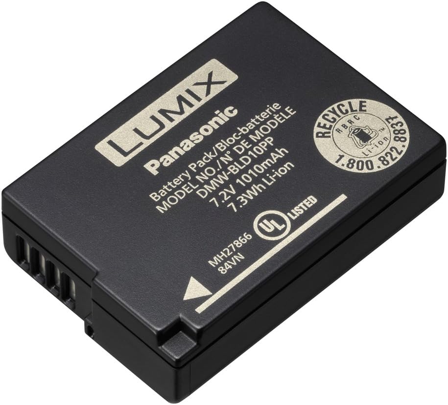 Panasonic DMW-BLD10 Rechargeable Lithium Ion Battery for Lumix GF2 Cameras