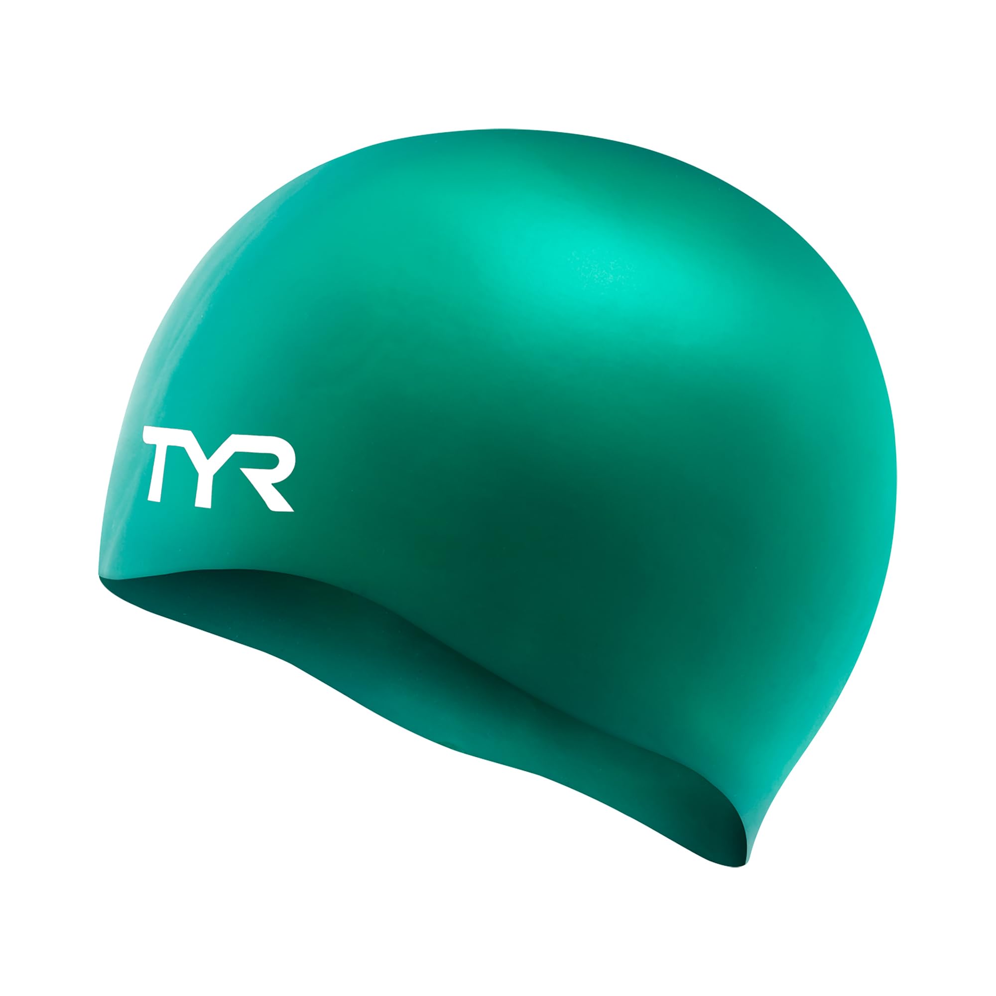 TYR Adult Wrinkle Free Silicone Swim Cap for Drag Reduction and Hair Protection