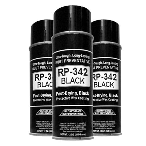 Cosmoline RP-342 Black Rust Preventive Spray 3-Cans