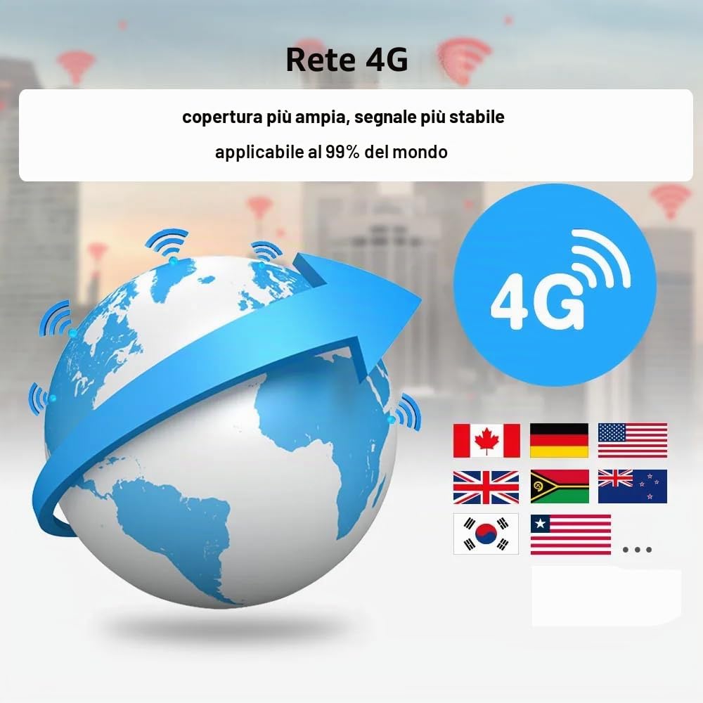Winnes 4G TK905 - Localizzatore GPS magnetico per auto, camper e auto, facile installazione, tracciamento live con app, trasmettitore GPS, trasmettitore con fino a 60 giorni in standby, forte