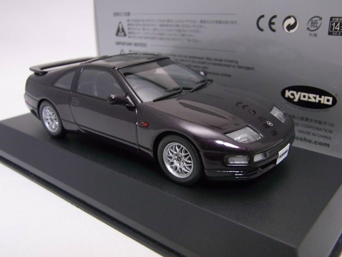 Amazon | 京商 1/43 日産 フェアレディ Z Z32 ミッドナイトパープル 