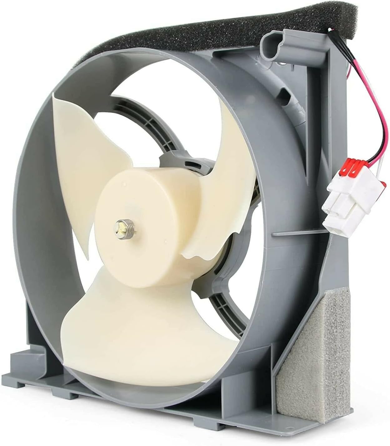 DA97-15765A,DA97-15765C Refrigerator Condenser Fan Motor Assembly fit for Samsung Refrigerators RF22K9381S RF28K9380S RF263BEAES Compatible with DA97-12842A DA97-12842D
