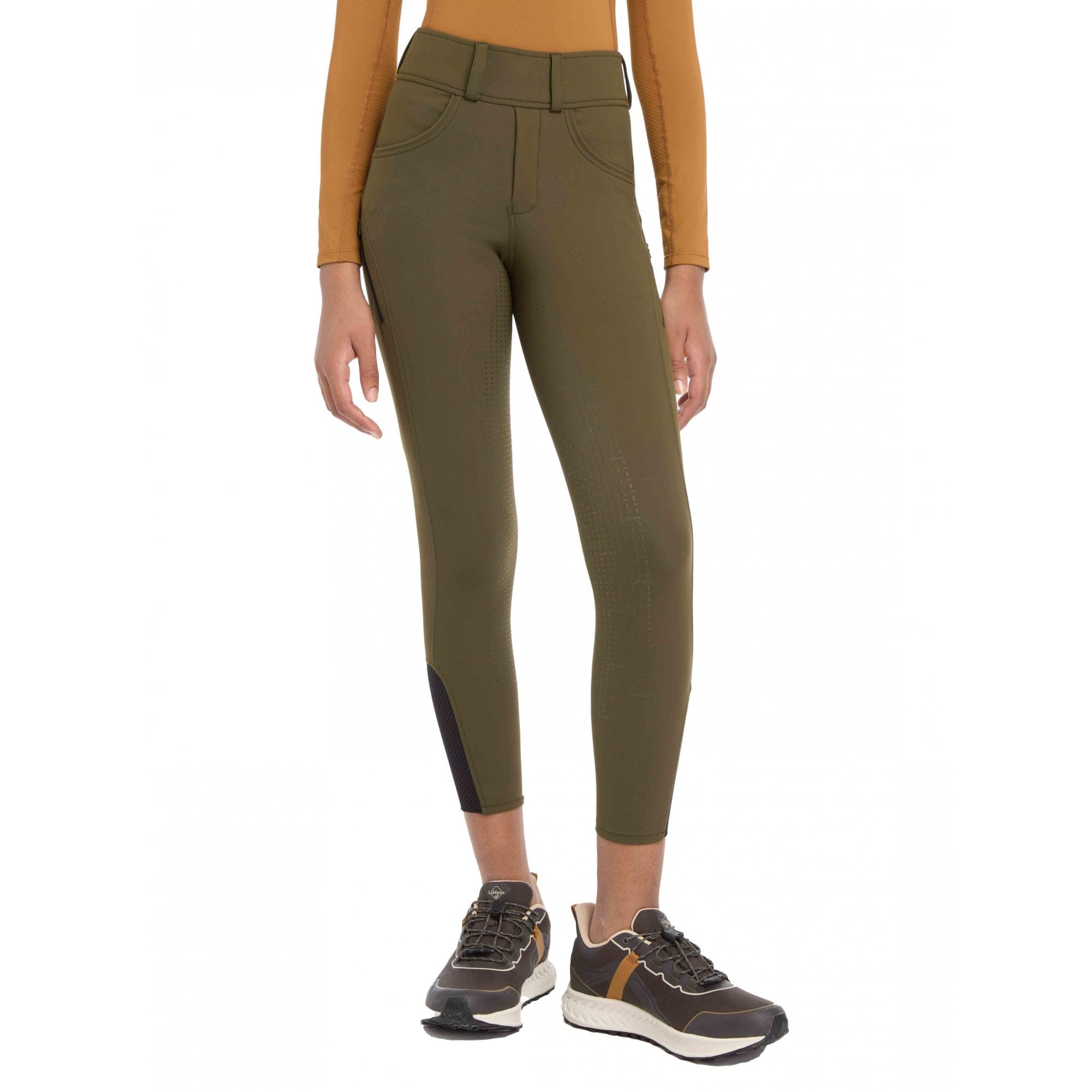 LeMieux Young Rider Ella Winter Childrens Breggings - Alpine 11-12 Years