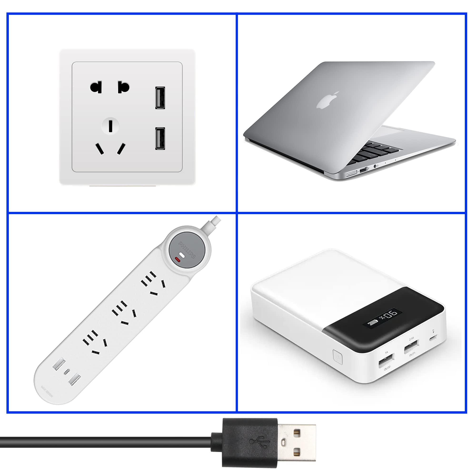 Astromania Calentador de lente USB de 30 cm, calentador de rocío, regulador de temperatura continuo para cámara universal y telescopios de menos de 80 mm de diámetro